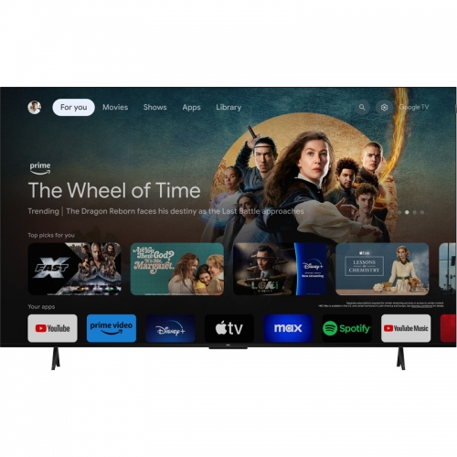 Televizor QLED TCL Smart 75T7B Seria T7B, 75inch, Ultra HD 4K, Black