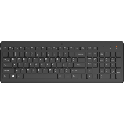 Tastatura HP 225, USB Wireless, Black