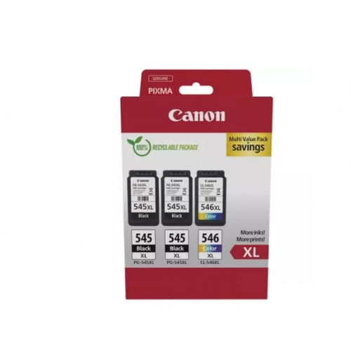 Set Cartuse Cerneala Canon 2xPG-545XL + CL-546XL
