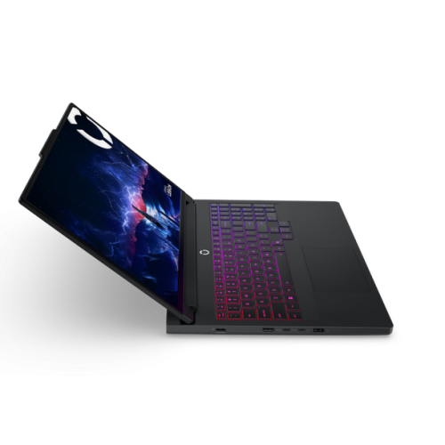 Laptop Lenovo Legion Pro 7 16IAX10H, Intel Core Ultra 9 275HX, 16 inch, RAM 64GB, SSD 1TB, nVidia GeForce RTX 5070 Ti 12GB, No OS, Eclipse Black