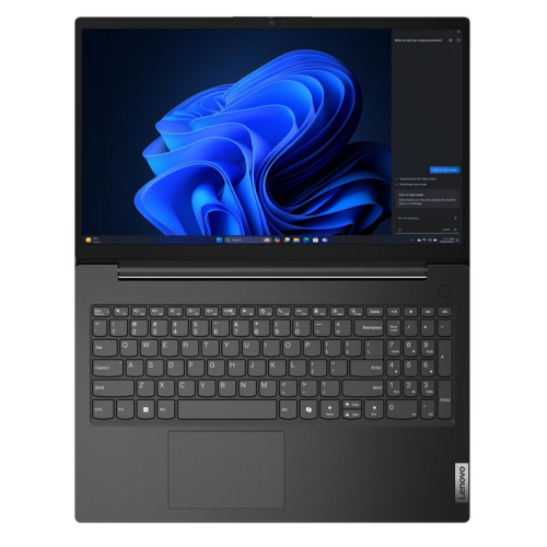 Laptop Lenovo V15 G5 IRL, Intel Core i7-13620H, 15.6 inch, RAM 8GB, SSD 512GB, Intel UHD Graphics, No OS, Black