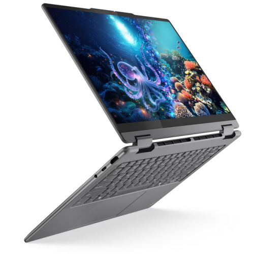 Laptop 2-in-1 Lenovo Yoga 7 14ILL10, Intel Core Ultra 7 256V, 14 inch, RAM 16GB, SSD 1TB, Intel Arc Graphics 140V, Windows 11 Pro, Luna Grey