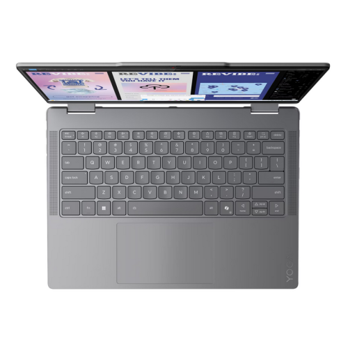 Laptop 2-in-1 Lenovo Yoga 7 14ILL10, Intel Core Ultra 7 256V, 14 inch, RAM 16GB, SSD 1TB, Intel Arc Graphics 140V, Windows 11 Pro, Luna Grey