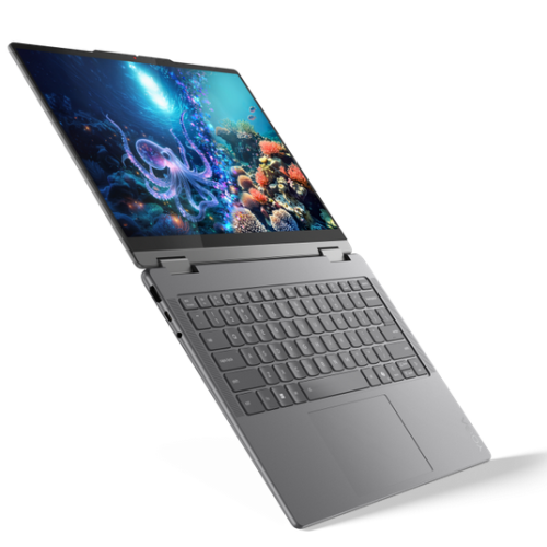 Laptop 2-in-1 Lenovo Yoga 7 14ILL10, Intel Core Ultra 7 258V, 14 inch Touch, RAM 32GB, SSD 1TB, Intel Arc Graphics 140V, Windows 11 Pro, Luna Grey