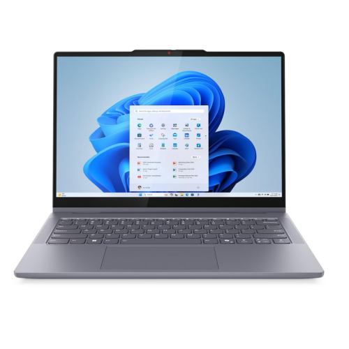 Laptop 2-in-1 Lenovo IdeaPad 5 14IAL10, Intel Core Ultra 7 255H, 14 inch Touch, RAM 24GB, SSD 1TB, Intel Arc 140T, No OS, Luna Grey