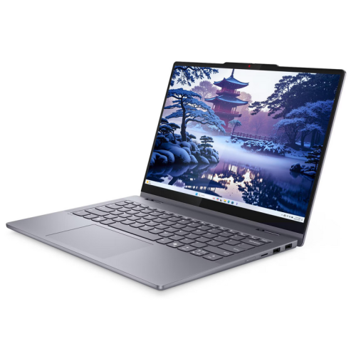 Laptop 2-in-1 Lenovo IdeaPad 5 14IAL10, Intel Core Ultra 5 225H, 14 inch Touch, RAM 16GB, SSD 1TB,Intel Arc 130T, No OS, Luna Grey