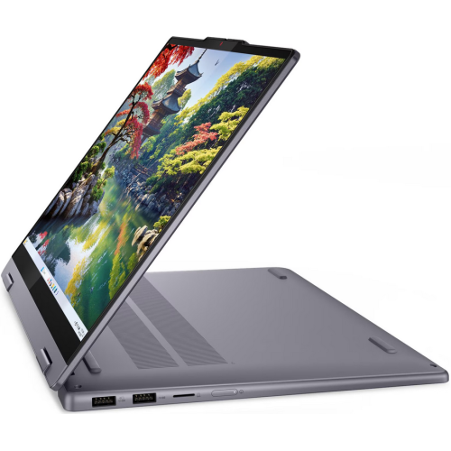 Laptop 2-in-1 Lenovo IdeaPad 5 14IAL10, Intel Core Ultra 7 255U, 14 inch Touch, RAM 16GB, SSD 512GB, Intel Graphics, No OS, Luna Grey