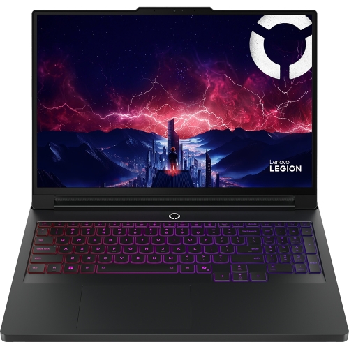 Laptop Lenovo Legion Pro 7 16AFR10H, AMD Ryzen 9 9955HX3D, 16 inch, RAM 32GB, SSD 1TB, nVidia GeForce RTX 5080 16GB, No OS, Eclipse Black