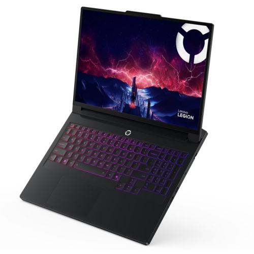 Laptop Lenovo Legion Pro 7 16AFR10H, AMD Ryzen 9 9955HX3D, 16 inch, RAM 64GB, SSD 2TB, nVidia GeForce RTX 5080 16GB, No OS, Eclipse Black