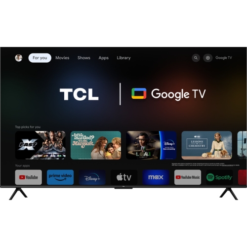 Televizor LED TCL Smart 85P69B Seria P69B, 85 inch, Ultra HD 4K, Black
