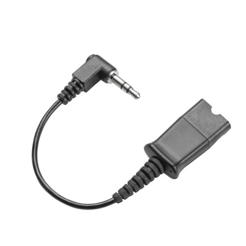 Cablu Adaptor Poly by HP 85Q37AA, 3.5mm plug, Black