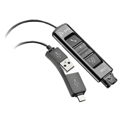 Cablu Poly by HP Trio, USB - Micro USB, 1.2 m, Black