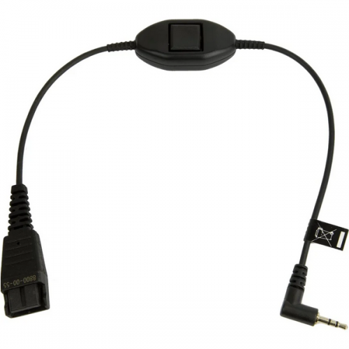 Cablu Jabra 8800-00-55, QD - 2.5mm, 0.3m, Black