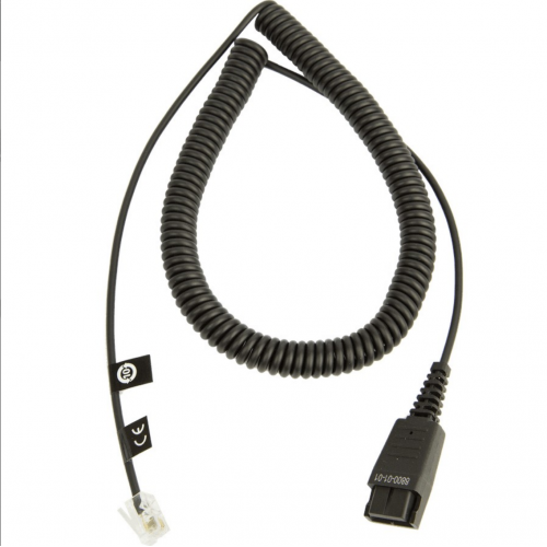 Cablu Jabra 8800-01-01, QD - RJ10, 2m, Black