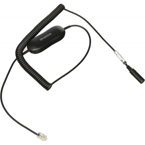 Cablu adapter Jabra Evolve GN 1200, Mini-phone to RJ-9, 2m, Black