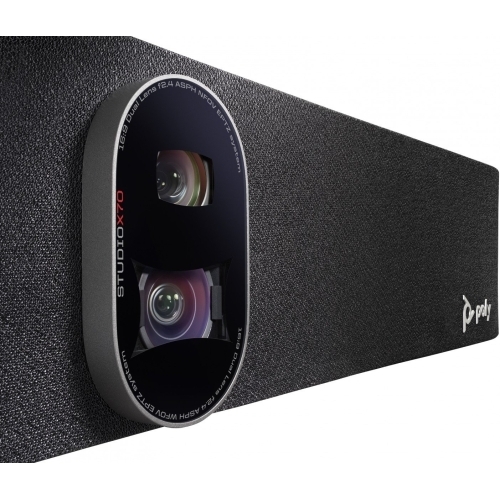 Kit Camera Videoconferinta Poly by HP Studio X70 All-In-One Video Bar, Black + Display TC10
