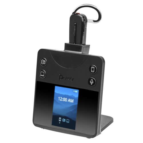 Casca cu microfon Poly by HP Savi 8445 Office, Bluetooth/DECT, Black