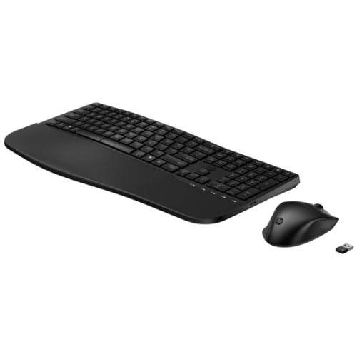 Kit Wireless HP 685 Comfort Dual-Mode - Tastatura, USB Wireless/Bluetooth, Black + Mouse Optic, USB Wireless/Bluetooth, Black