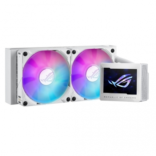 Cooler procesor ASUS ROG RYUJIN III 240 ARGB White Edition, 2x 120mm