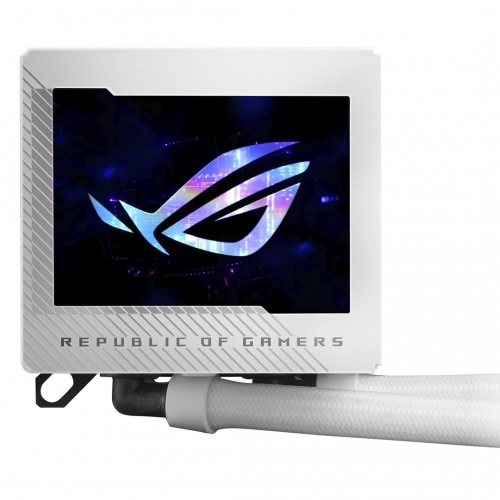 Cooler procesor ASUS ROG RYUJIN III 240 ARGB White Edition, 2x 120mm