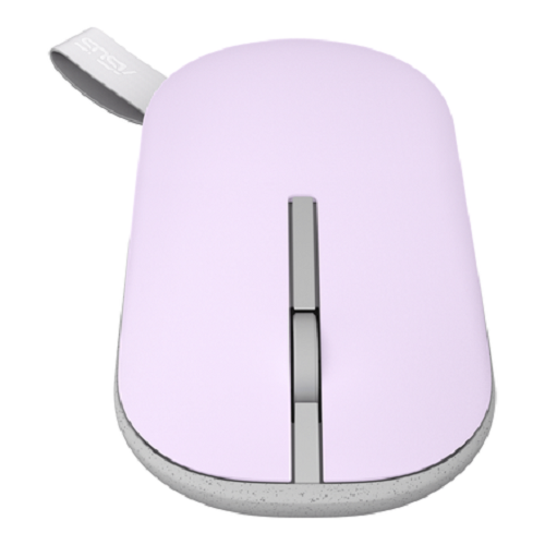 Mouse Optic ASUS Marshmallow MD100, USB Wireless/Bluetooth, Lilac Mist Purple-Brave Green