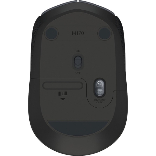 Mouse Optic Logitech M170, USB Wireless, Grey