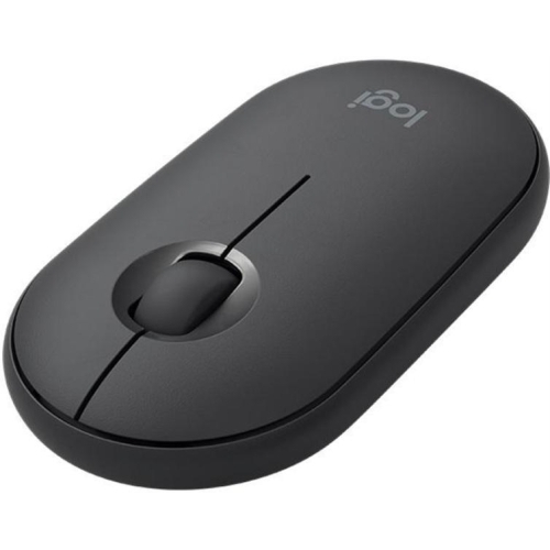 Mouse Optic Logitech Pebble M350, Bluetooth/USB Wireless, Black