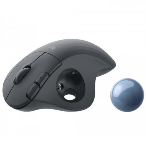 Mouse Optic Logitech ERGO M575 Trackball, USB Wireless, Graphite