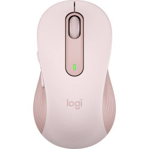 Mouse Optic Logitech Signature M650 L, USB Wireless, Rose