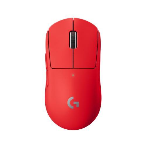 Mouse Logitech G Pro X Superlight Lightspeed, USB Wireless, Red, 910-006785