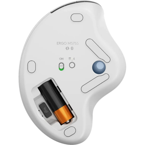 ERGO M575S WRLS TRACKBALL/OFFWHITE+BLUE BALL - EMEA28-935