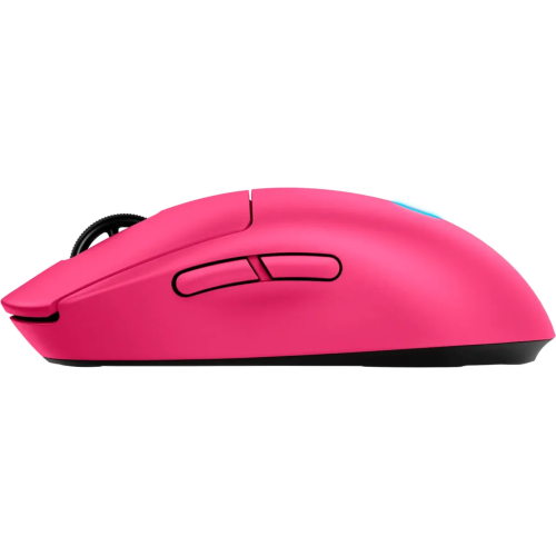 Mouse Optic Logitech G Pro 2 Lightspeed, USB Wireless/USB, Pink