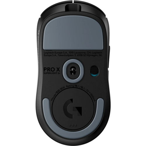 MOUSE USB WRL PRO X SUPERLIGHT/2C BLACK 910-007531 LOGITECH