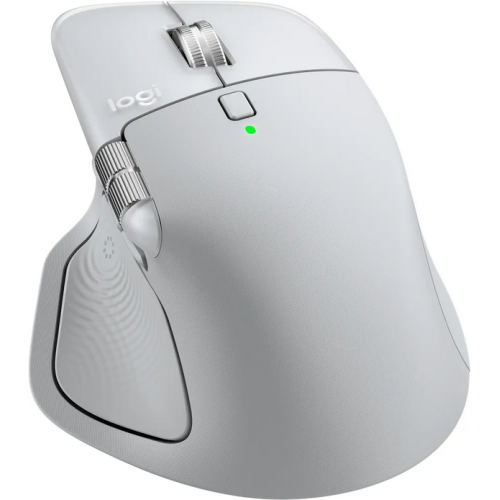 Mouse Laser Logitech MX Master 4, USB-C Wireless/Bluetooth, White Silver