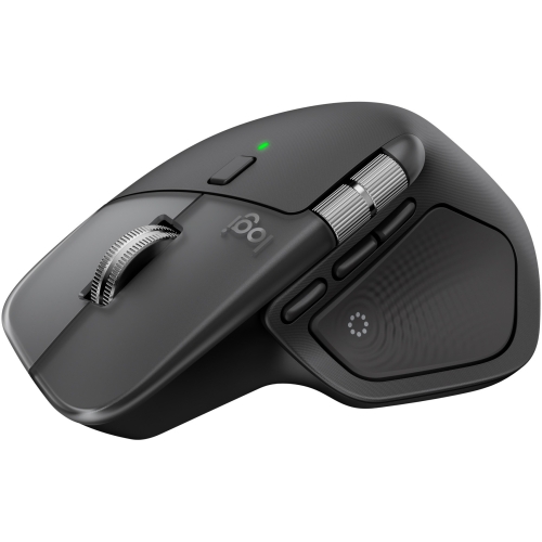 Mouse Laser Logitech MX Master 4 for Mac, USB-C Wireless/Bluetooth, Space Black