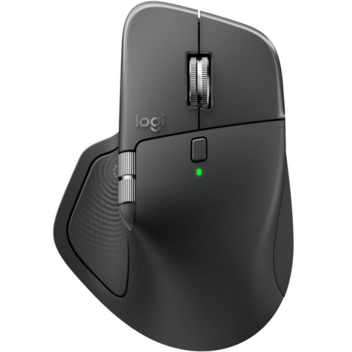 Mouse Laser Logitech MX Master 4 for Mac, USB-C Wireless/Bluetooth, Graphite