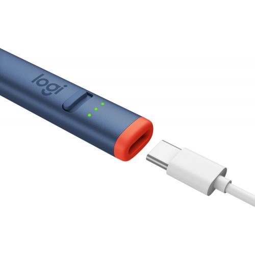 Stylus Logitech Crayon pentru iPad, Blue