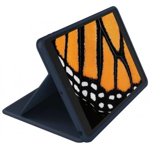 Tastatura Logitech Rugged Combo 3 Touch pentru iPad(7th and 8th gen), Blue