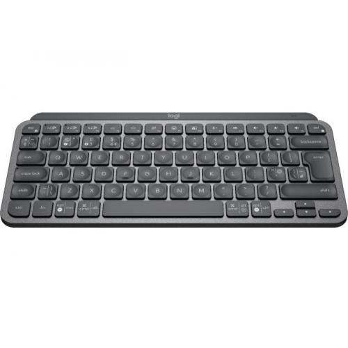 Tastatura Wireless Logitech MX Keys Mini, White LED, Bluetooth, Layout UK, Graphite