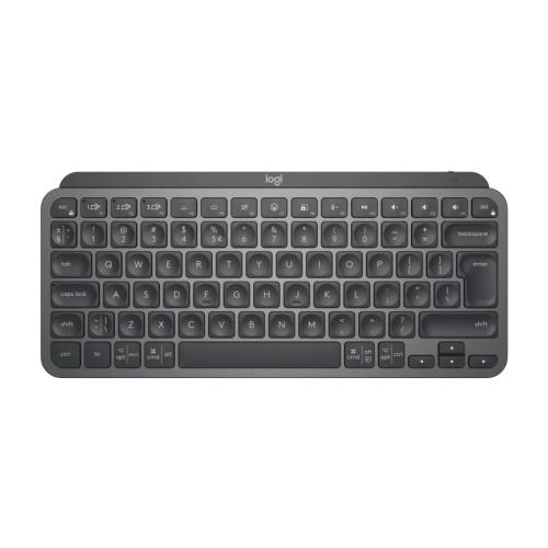 Kit Logitech MX Keys Mini Combo for Business - Tastatura MX Keys Mini, White LED, Bluetooth, Layout US, Graphite + Mouse Optic MX Anywhere 3, Bluetooth, Graphite