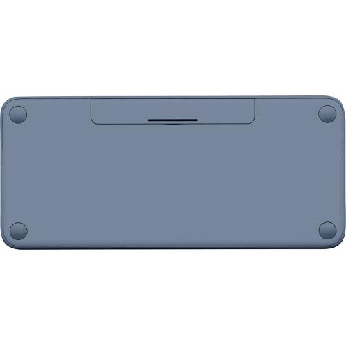 Tastatura Wireless Logitech K380 for Mac, Bluetooth/USB, Layout UK, Blueberry