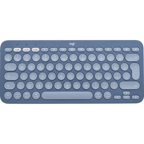Tastatura Wireless Logitech K380 for Mac, Bluetooth/USB, Layout US, Blueberry