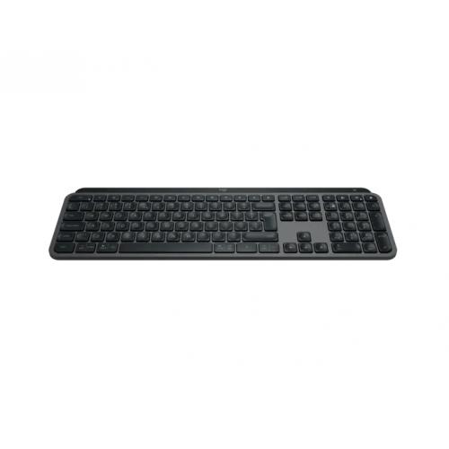 Tastatura wireless Logitech MX KEYS S, Bluetooth/USB Wireless, Layout US, Graphite