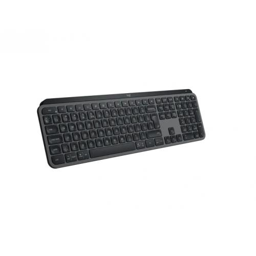 Tastatura wireless Logitech MX KEYS S, Bluetooth/USB Wireless, Layout US, Graphite
