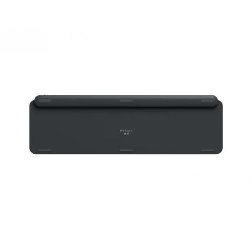 Tastatura wireless Logitech MX KEYS S, Bluetooth/USB Wireless, Layout US, Graphite
