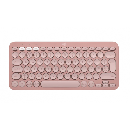 Tastatura Logitech Pebble Keys 2 K380s, Bluetooth, Layout US, Rose 920-011853