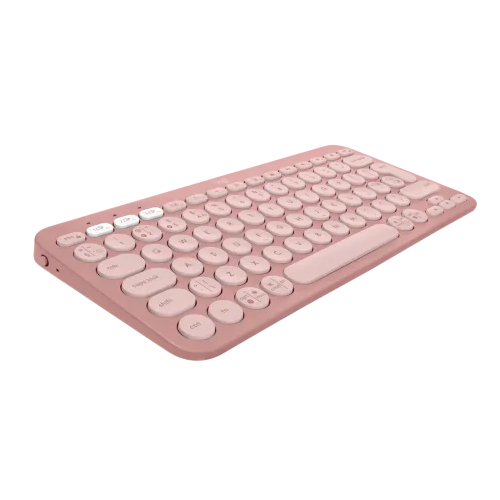 Tastatura Logitech Pebble Keys 2 K380s, Bluetooth, Layout US, Rose 920-011853