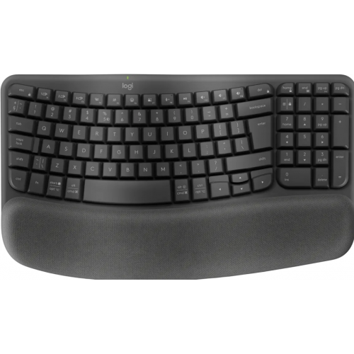 WAVE KEYSERGONOMIC KB GRAPHITE/US INTL - 2.4GHZ/BT-973 UNIV.