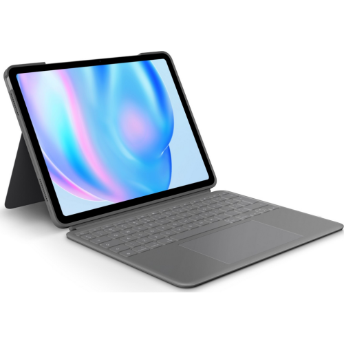 Husa/Stand Logitech Combo Touch pentru iPad Air 11 inch (M2), Grey