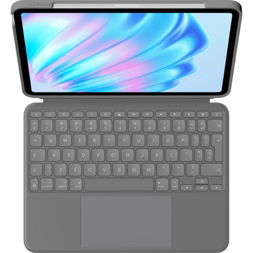 Husa/Stand Logitech Combo Touch pentru iPad Air 11 inch (M2), Grey